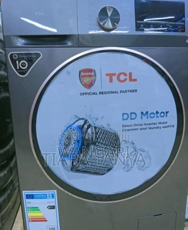 Front Loader TCL 10kgs Wash and Dry Washing Machine