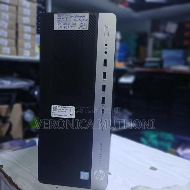 Desktop Computer HP EliteDesk 800 G4 8GB Intel Core i7 HDD 500GB - thumbnail 5