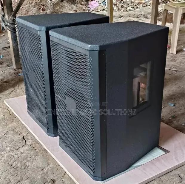 15" Empty Mid Range Wooden Box Speaker Good Quality