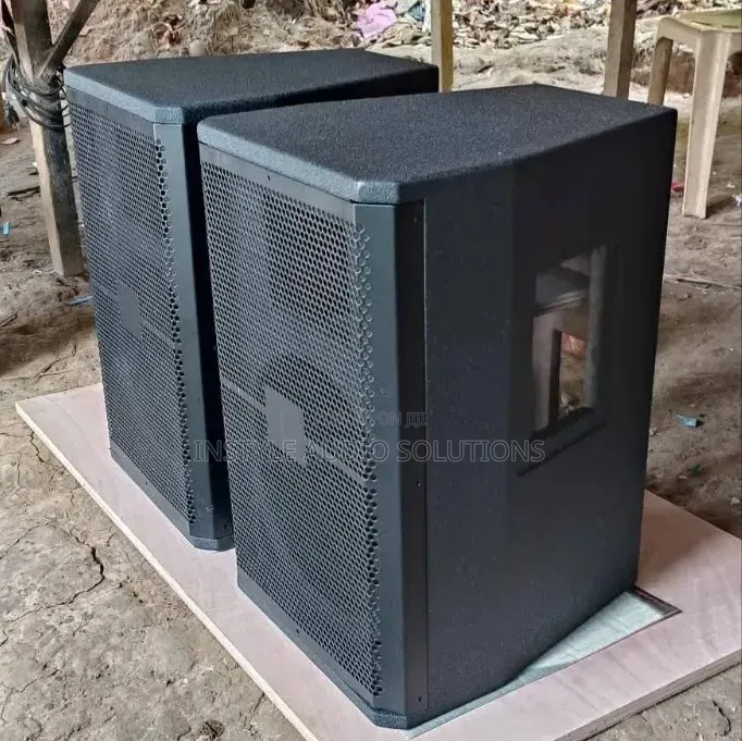 15" Empty Mid Range Wooden Box Speaker Good Quality