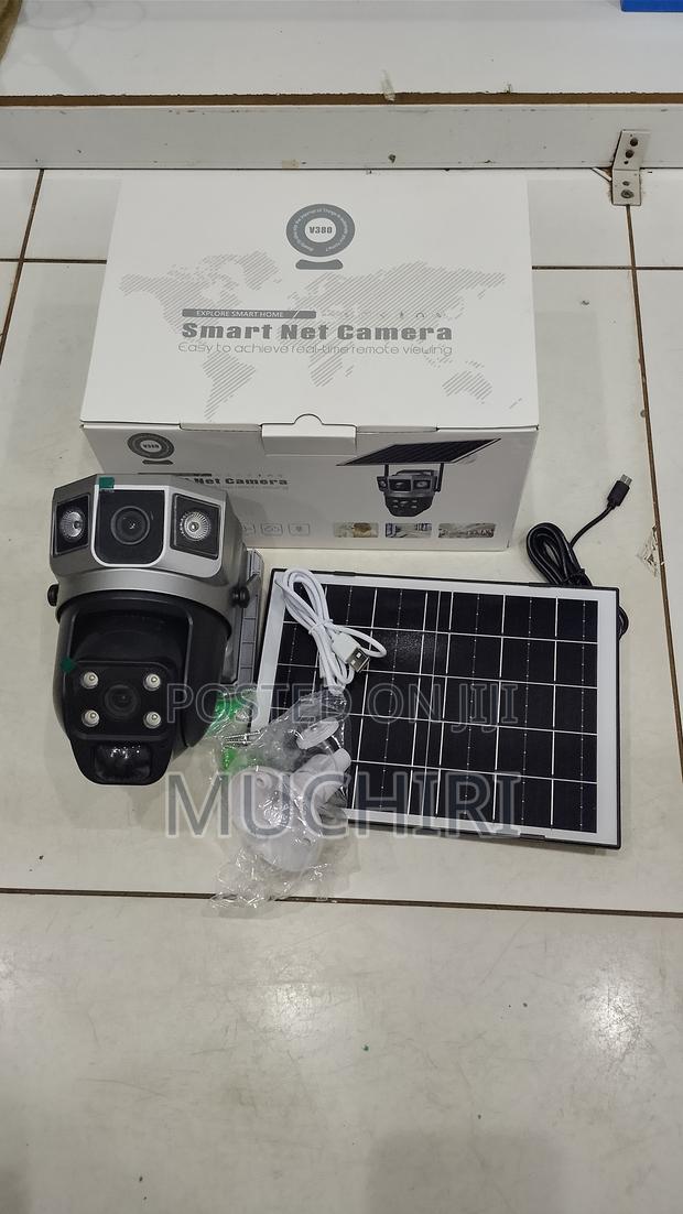 Smartnet V380-Dual Lens 4g Solar Camera