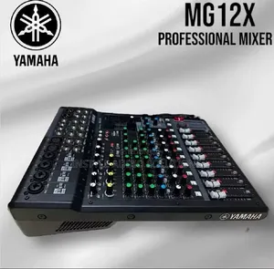 12 Channels Original Yamaha Plain Professional Mixer Mg12xu