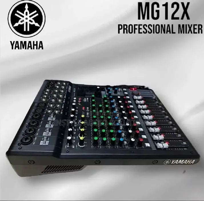 12 Channels Original Yamaha Plain Professional Mixer Mg12xu