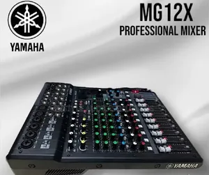 12 Channels Original Yamaha Plain Professional Mixer Mg12xu