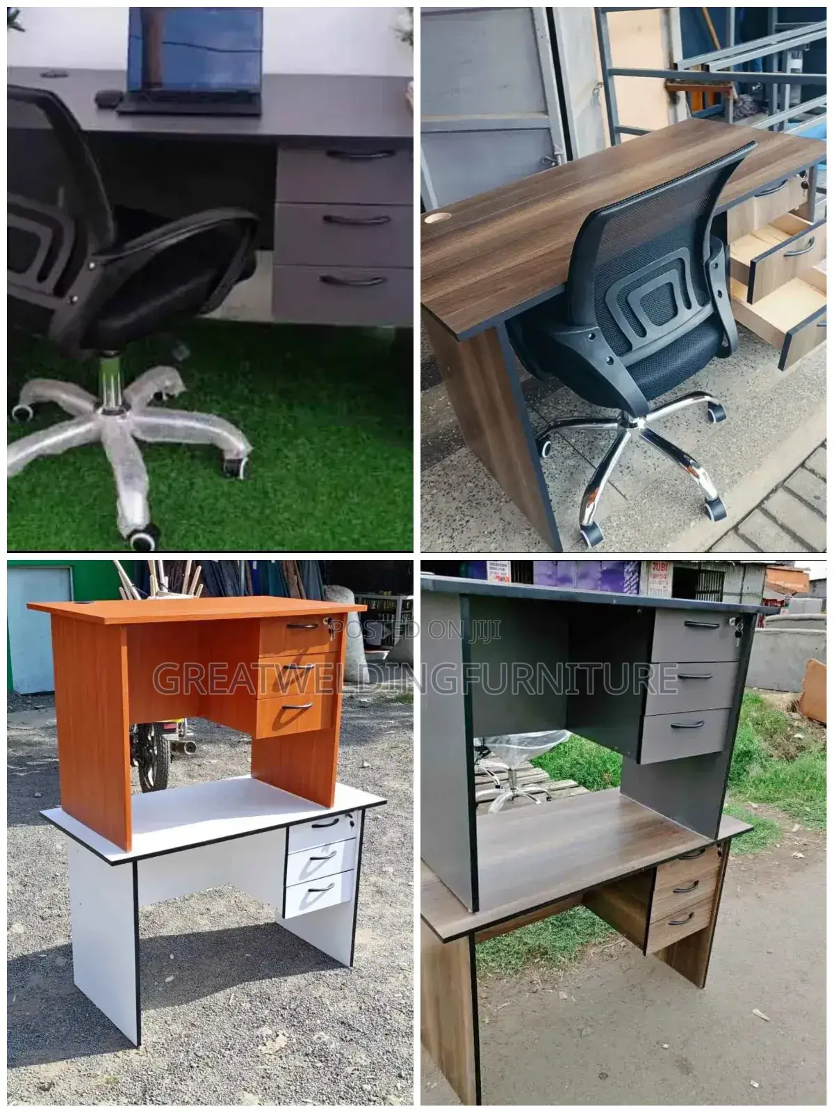Office Chair + Study Desk or Table