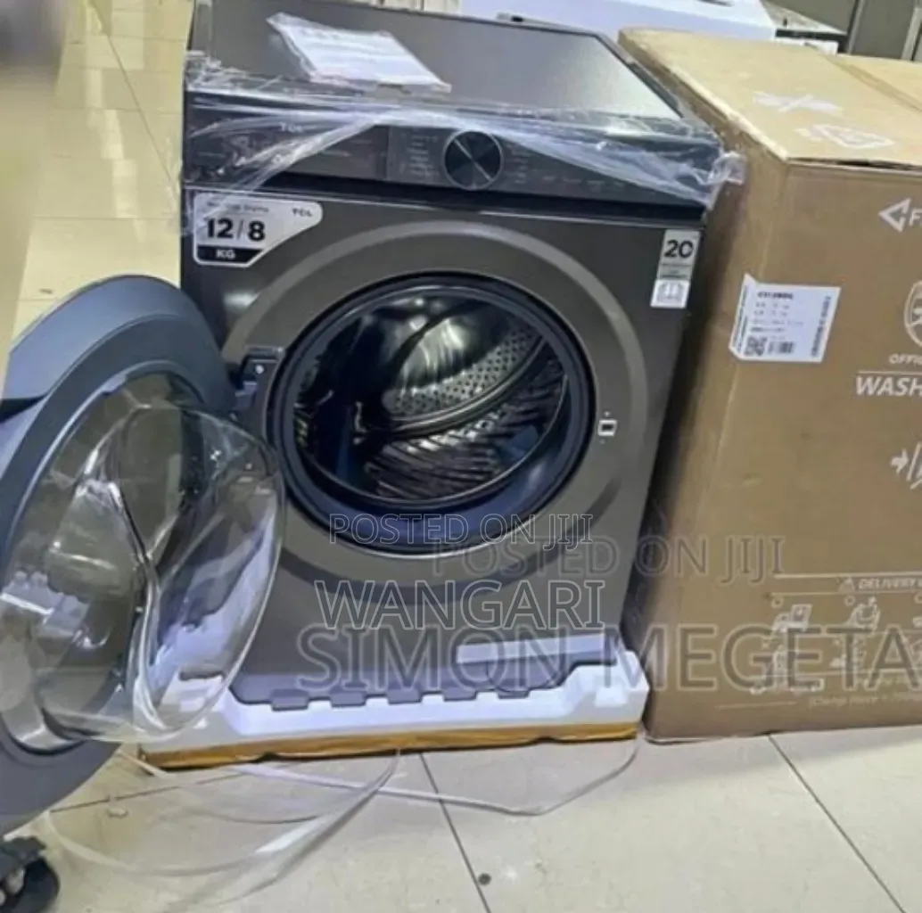 8kgs Capacity Air Dryer TCL 12kgs Wash and Dry