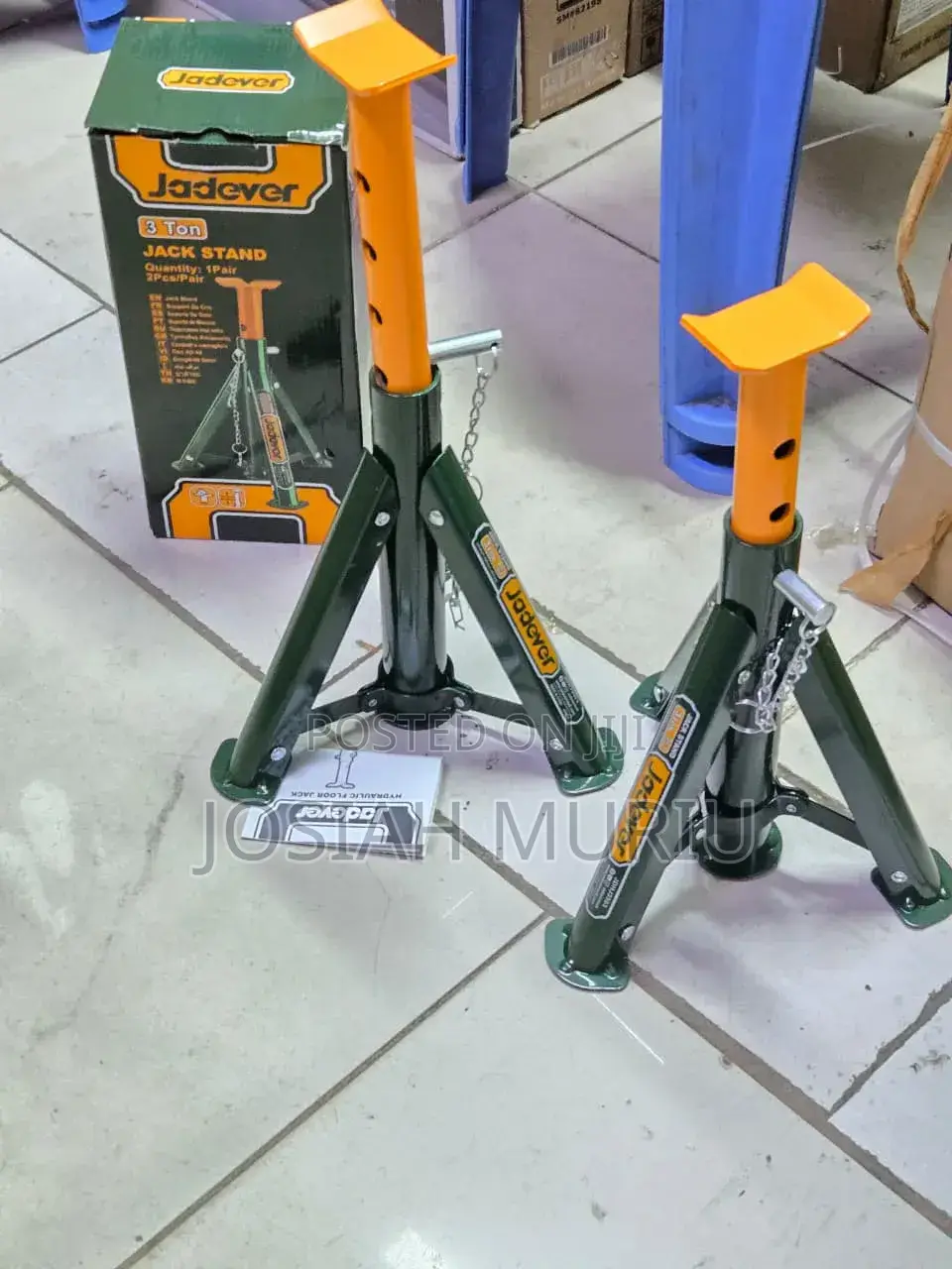 Jadever Jdhj3503 3 Ton Jack Stand (Pair)