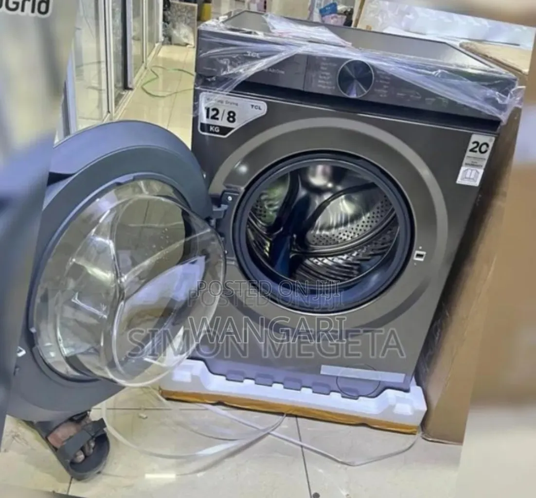 Pay on Delivery. New TCL 12kgs Wash and Dry