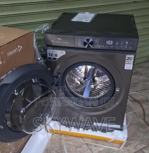 Home Use. Commercial TCL 12kgs Wash and Dry