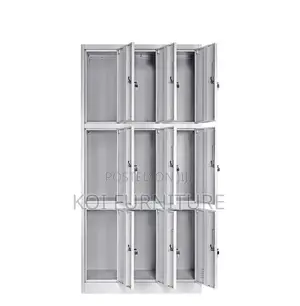 Office Cbinet; Nine Lockers Robust Space Saving Filing Steel Cabinet