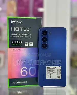 New Infinix Hot 60i 256 GB
