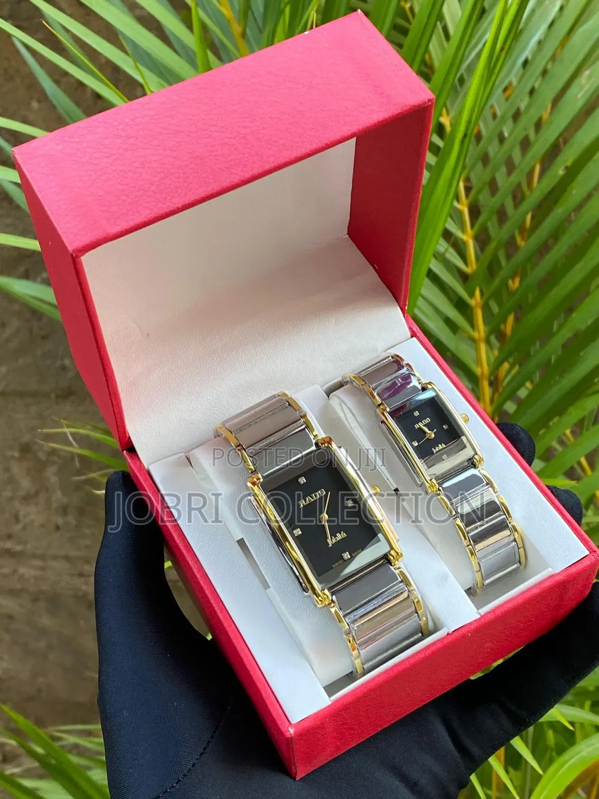 Authentic Rado Square Face Couple Wrist Watches