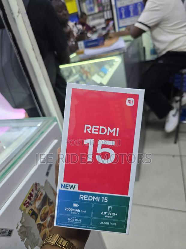 New Xiaomi Redmi 15 256 GB Black