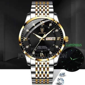 Poedagar Non-Fade Gents Wrist Watch