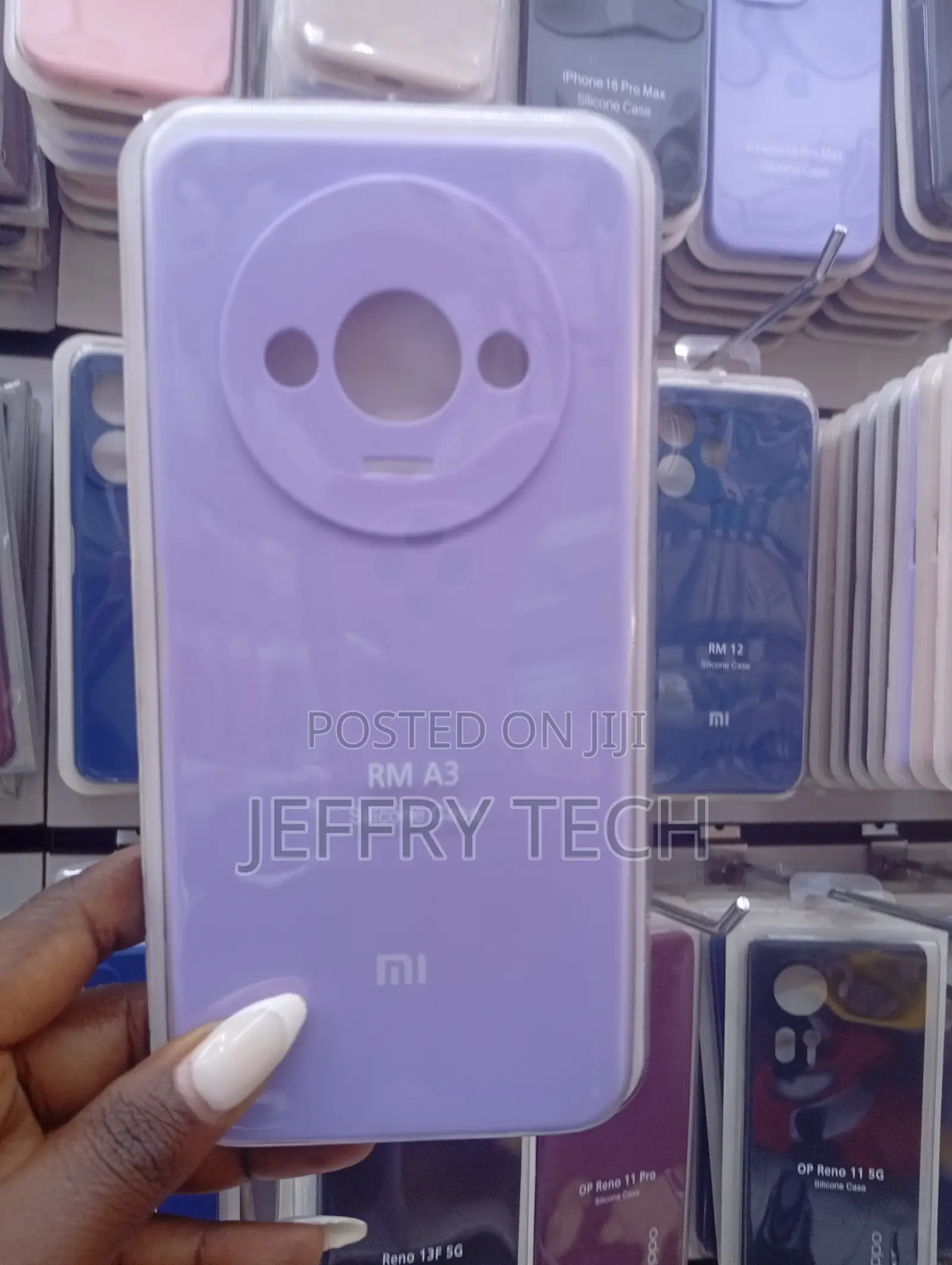 His Is a Soft Silicone Phone Cover Designed for the Xiaomi Redmi A3.