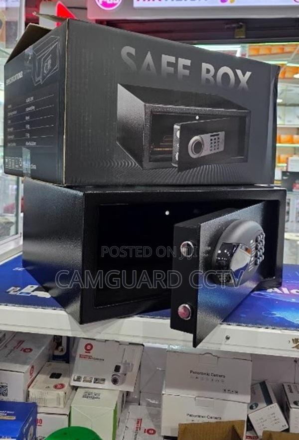Digital Electronic Lock Key Lock Steel Hotel Safe Box