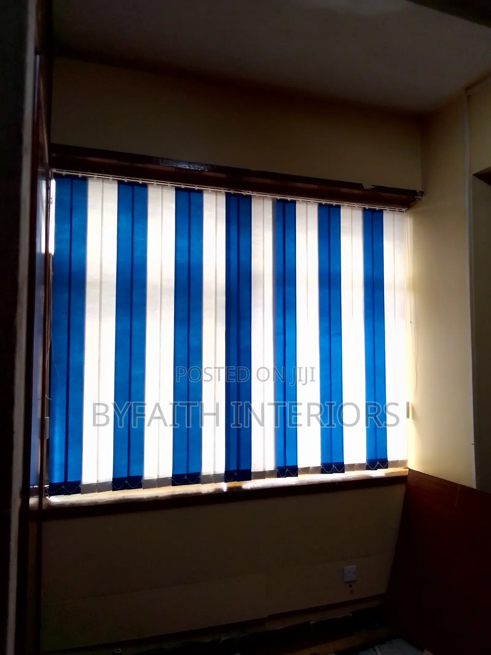 Clean Lined Vertical Blinds