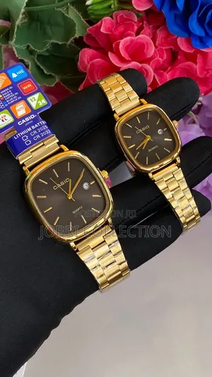 Casio Square Face Couple Watches