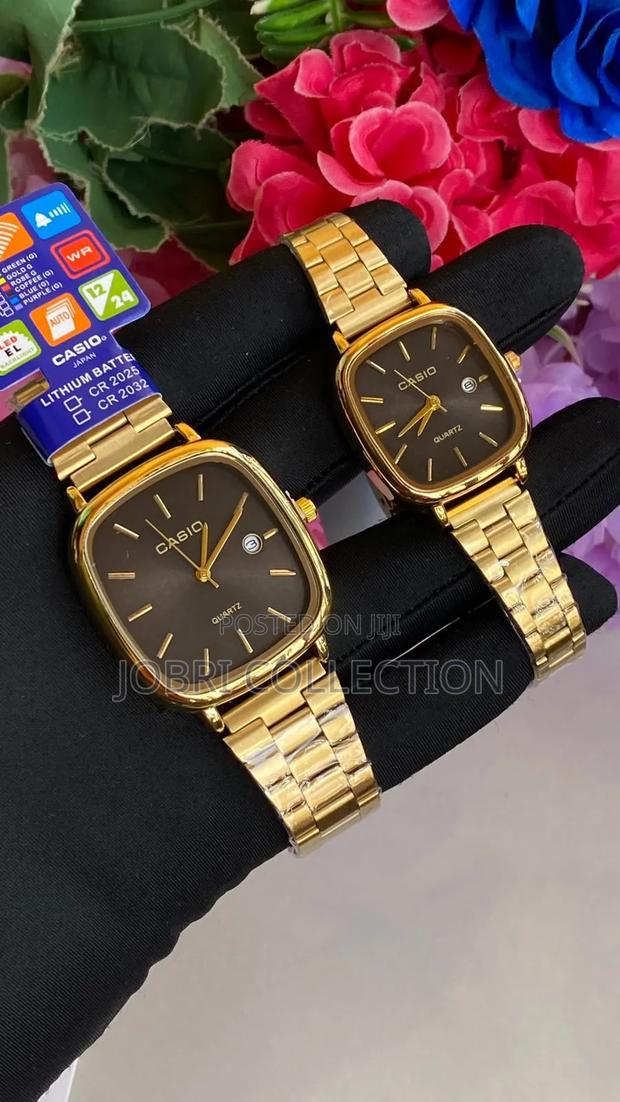 Casio Square Face Couple Watches - thumbnail 3