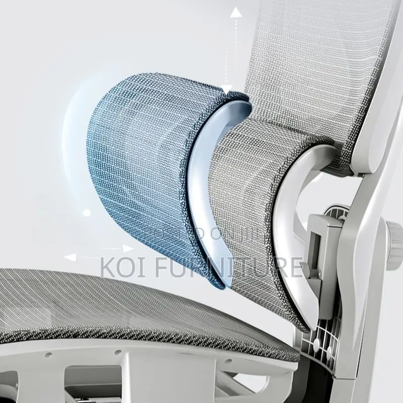 Office Chairs; Orthopedic Mesh Office Seat With Footrest