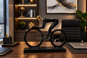 Handmade Biker Resin Figurine - Pl
