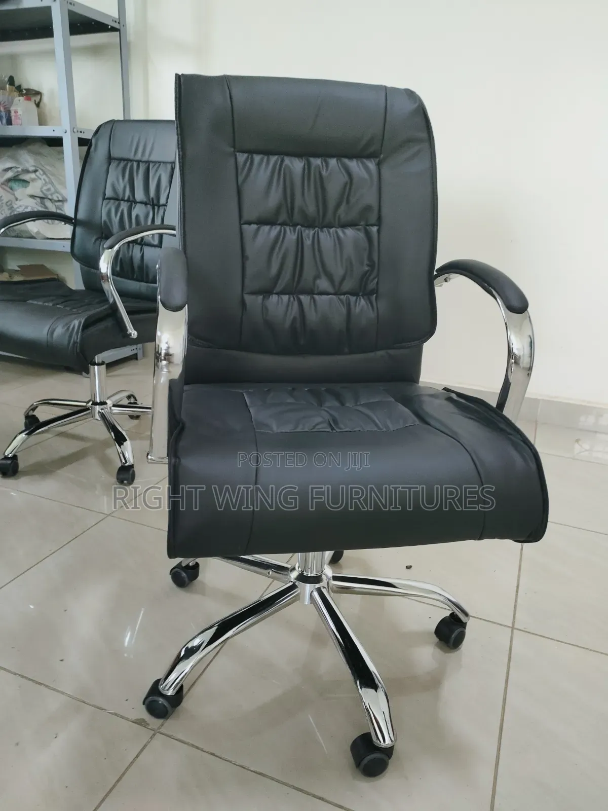 Adjustable Height Executive Office Chair