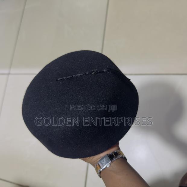 Black Oga/Traditional Hat With String - thumbnail 2