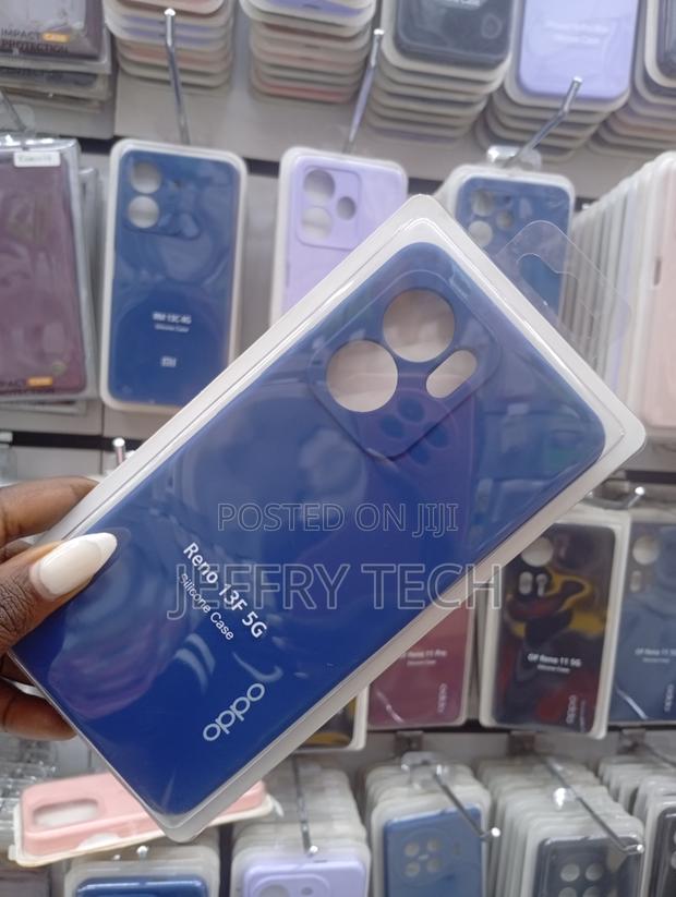 Silicone Back Case Cover for the Oppo Reno 13f 5g Smartphone. - thumbnail 2