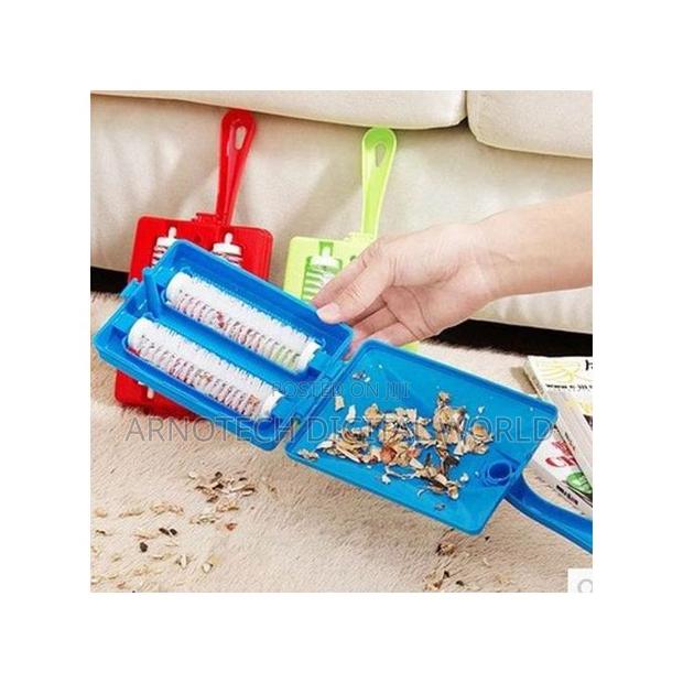 Carpet Cleaning Brush Multifunctional Hand Double Roller - thumbnail 2