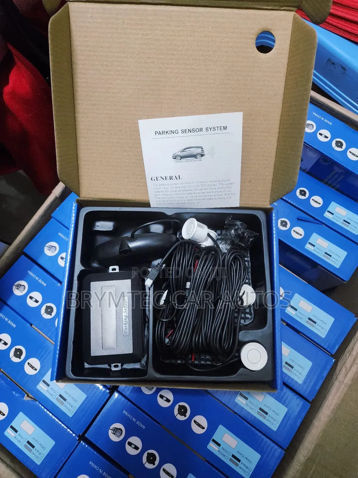 White Parking Sensor 4pcs