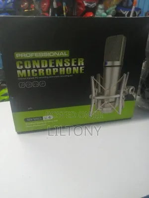 Professional Condenser Microphone Has Excellent Voice