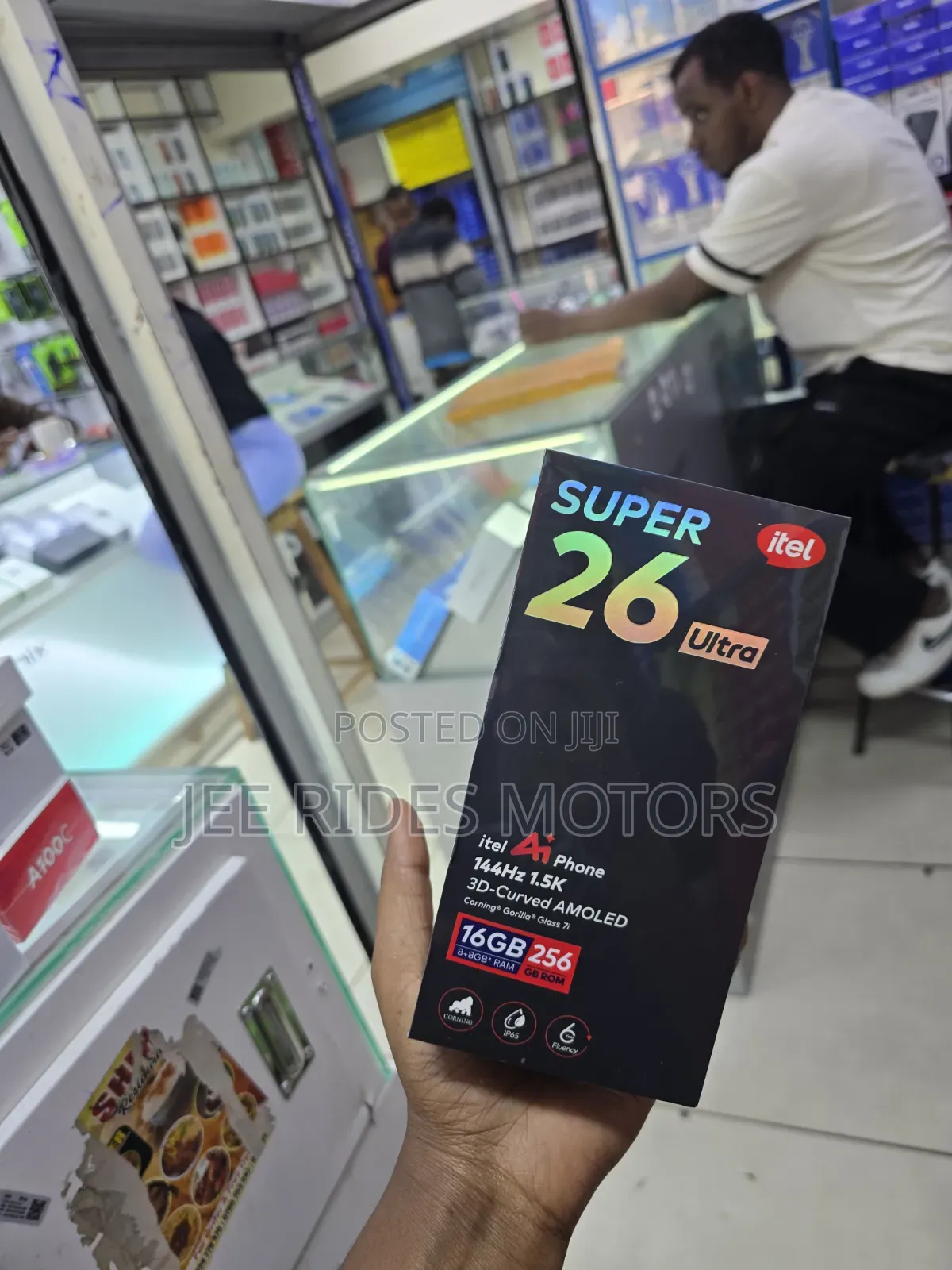 New Itel S26 Ultra 256 GB Black