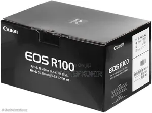 Canon Eos R100 Mirrorless Camera (18-45mm + 55-210mm) Dual Lens