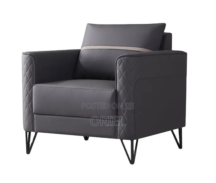Office Sofa : Executive Cushioned 5-Seater Office Corporate Sofa-Set