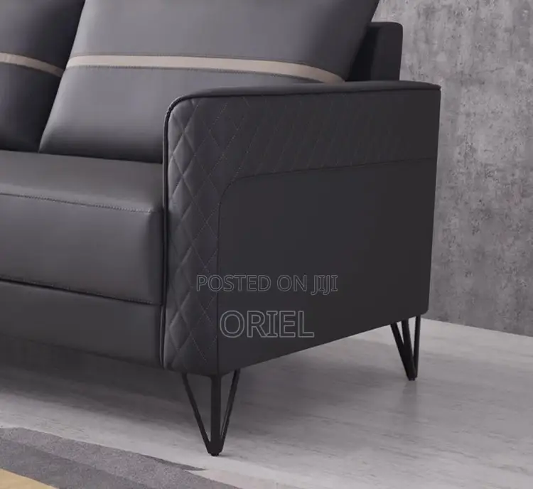 Office Sofa : Executive Cushioned 5-Seater Office Corporate Sofa-Set