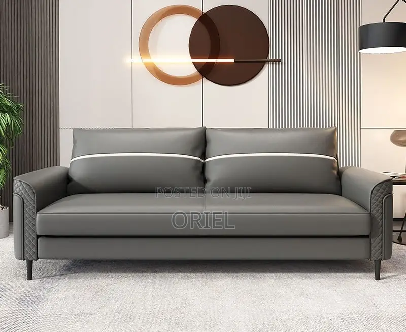 Office Sofa : Executive Cushioned 5-Seater Office Corporate Sofa-Set