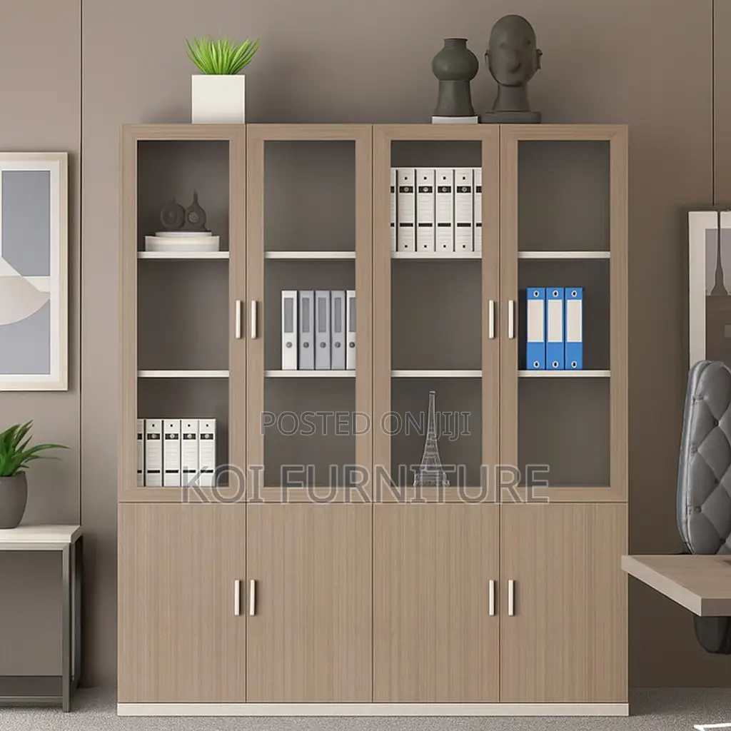 Office Cabinet; Four Doors Woooden Executive Storage Cabinet