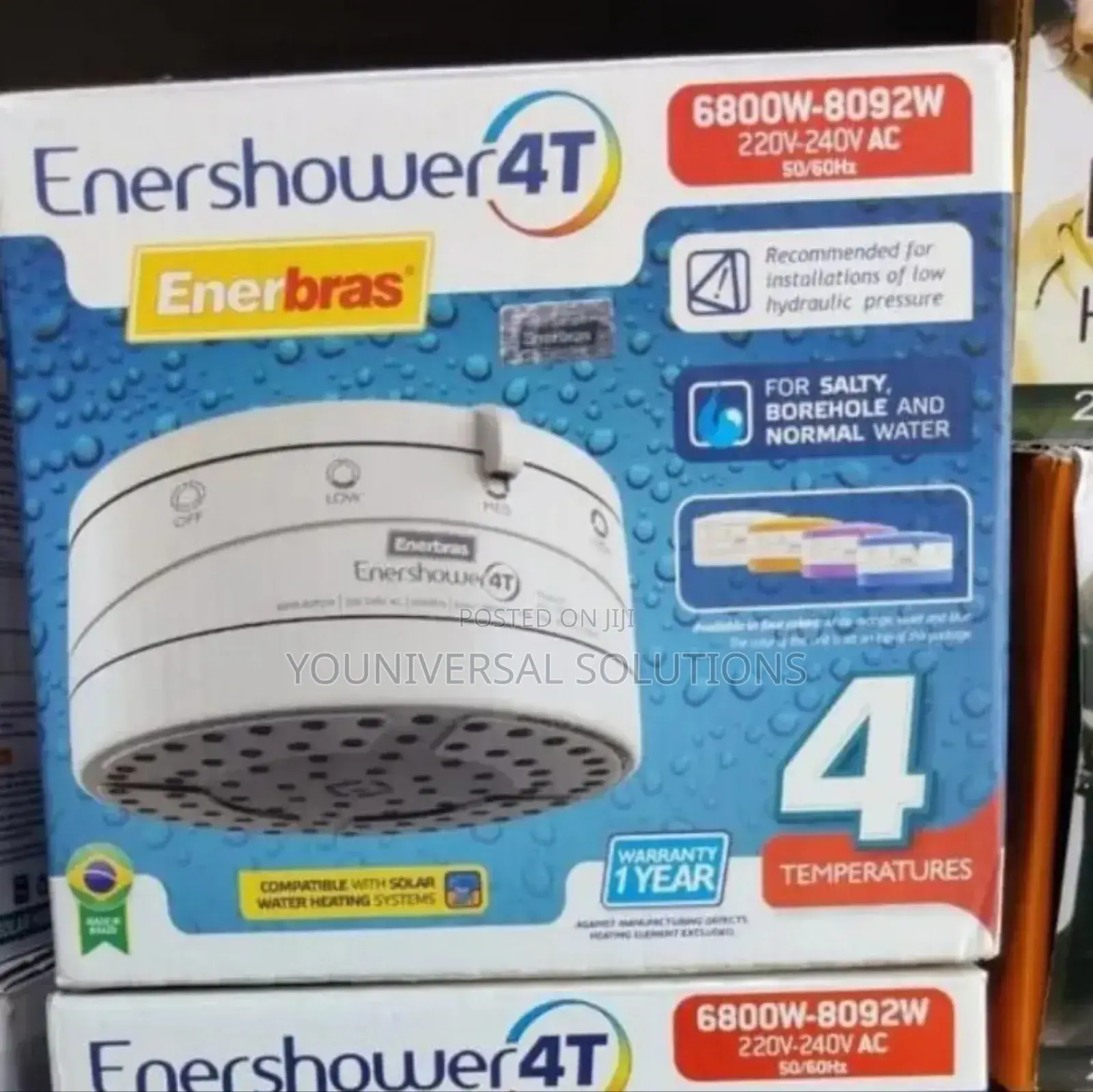 Enershower 4t Showerhead
