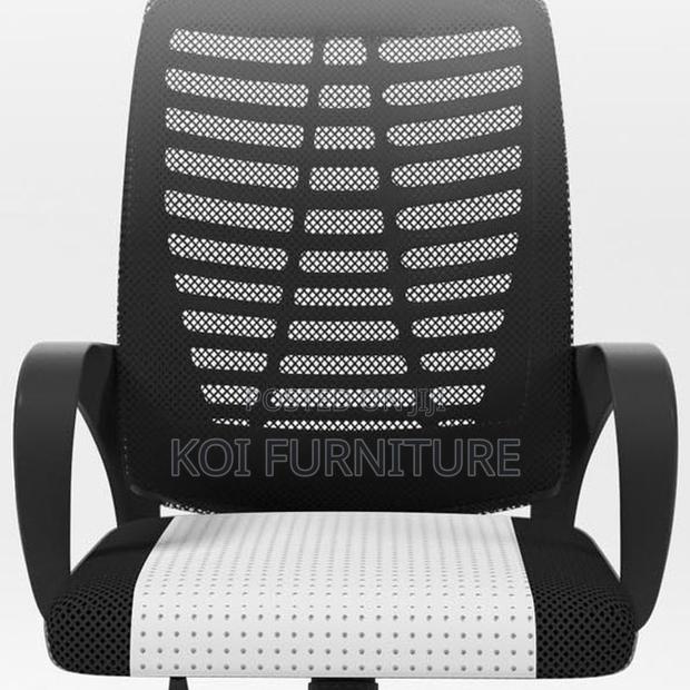 Office Chairs; Top Mesh Headrest Fabric Executive Office Chairs - thumbnail 6