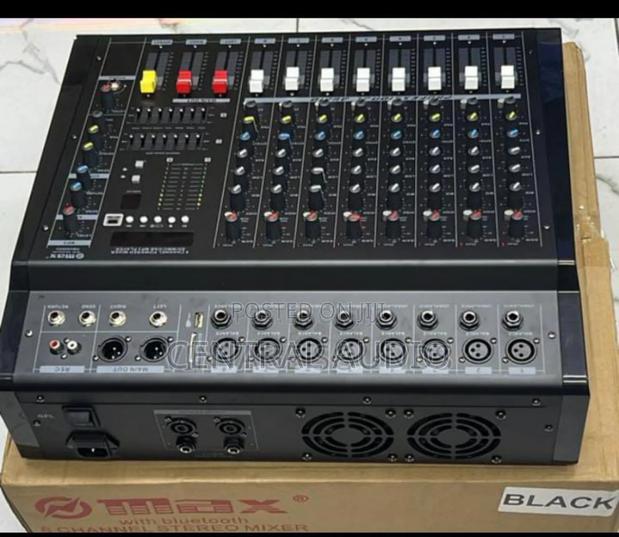 Omax 8channel Powered Mixer