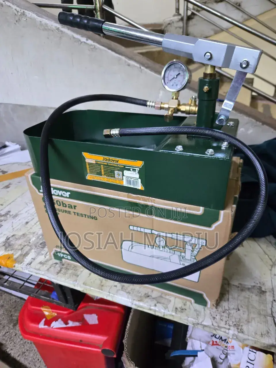 Jadever 50 Bars Pressure Testing Pump