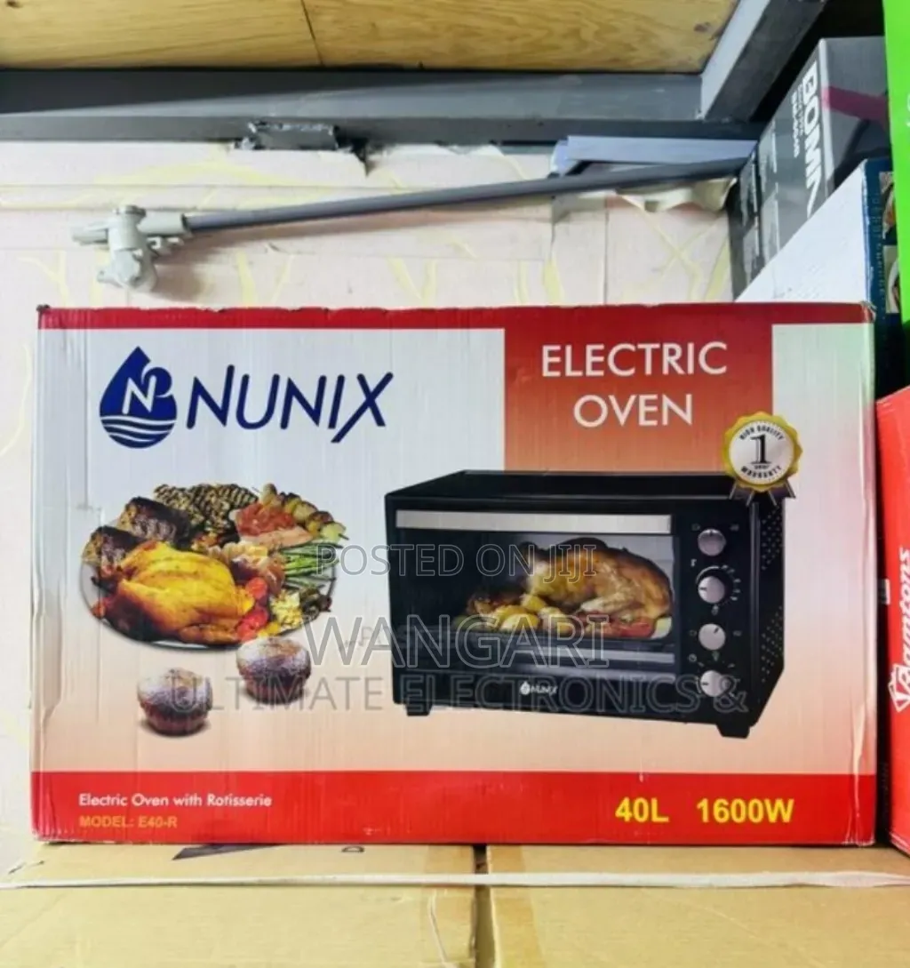 With Rotisserie Nunix 60l Oven