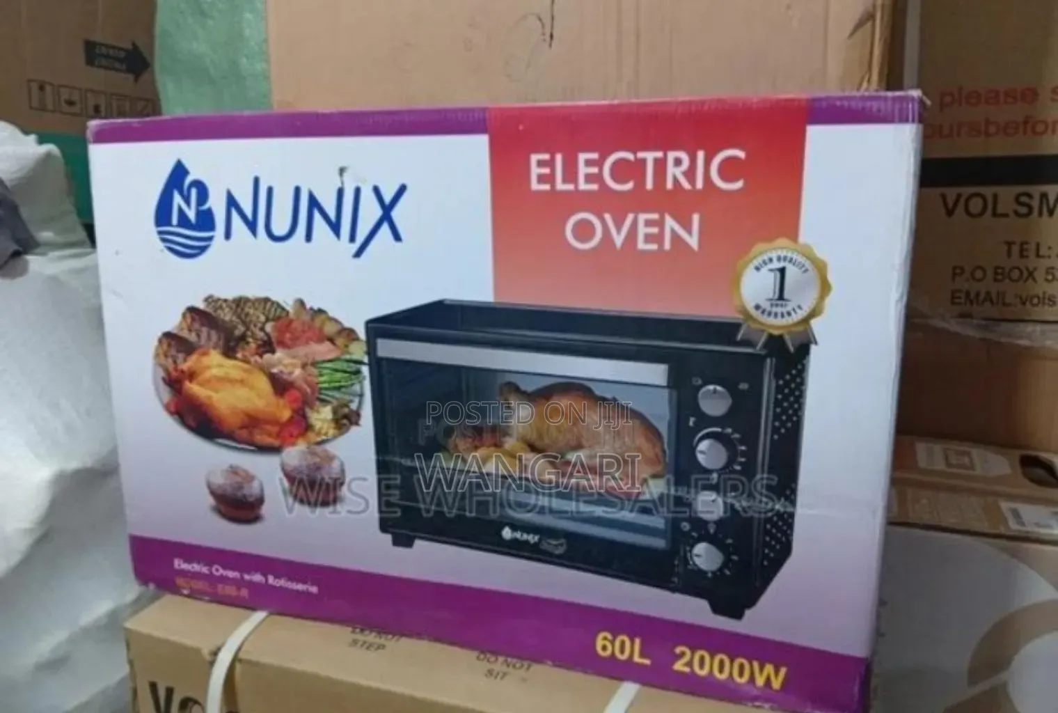 WTH Grilled Oven Nunix 60l Oven