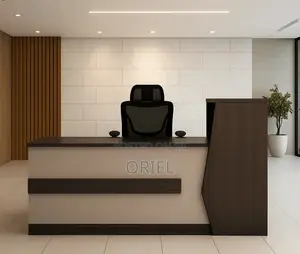 Office Reception Desk : Executive Modern Front Office Reception Desk