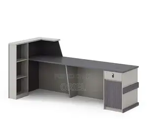 Office Reception Desk : Executive Modern Front Office Reception Desk