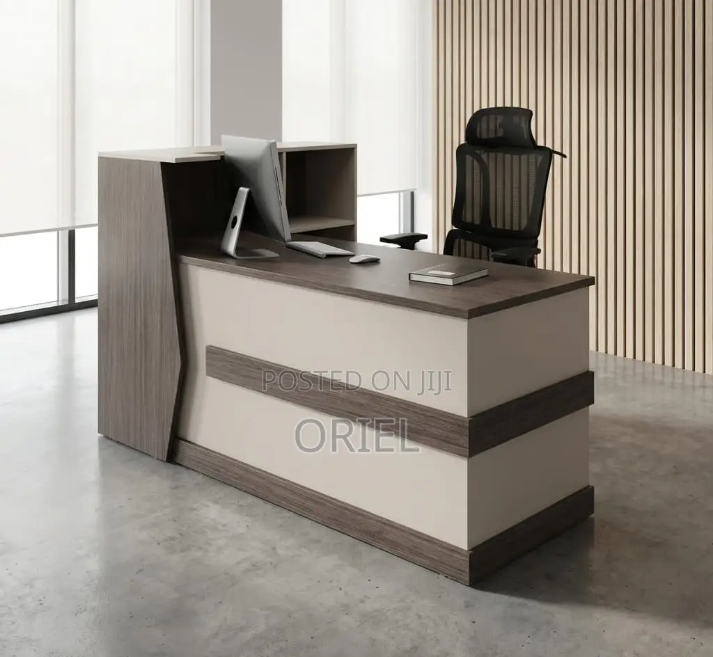 Office Reception Desk : Executive Modern Front Office Reception Desk