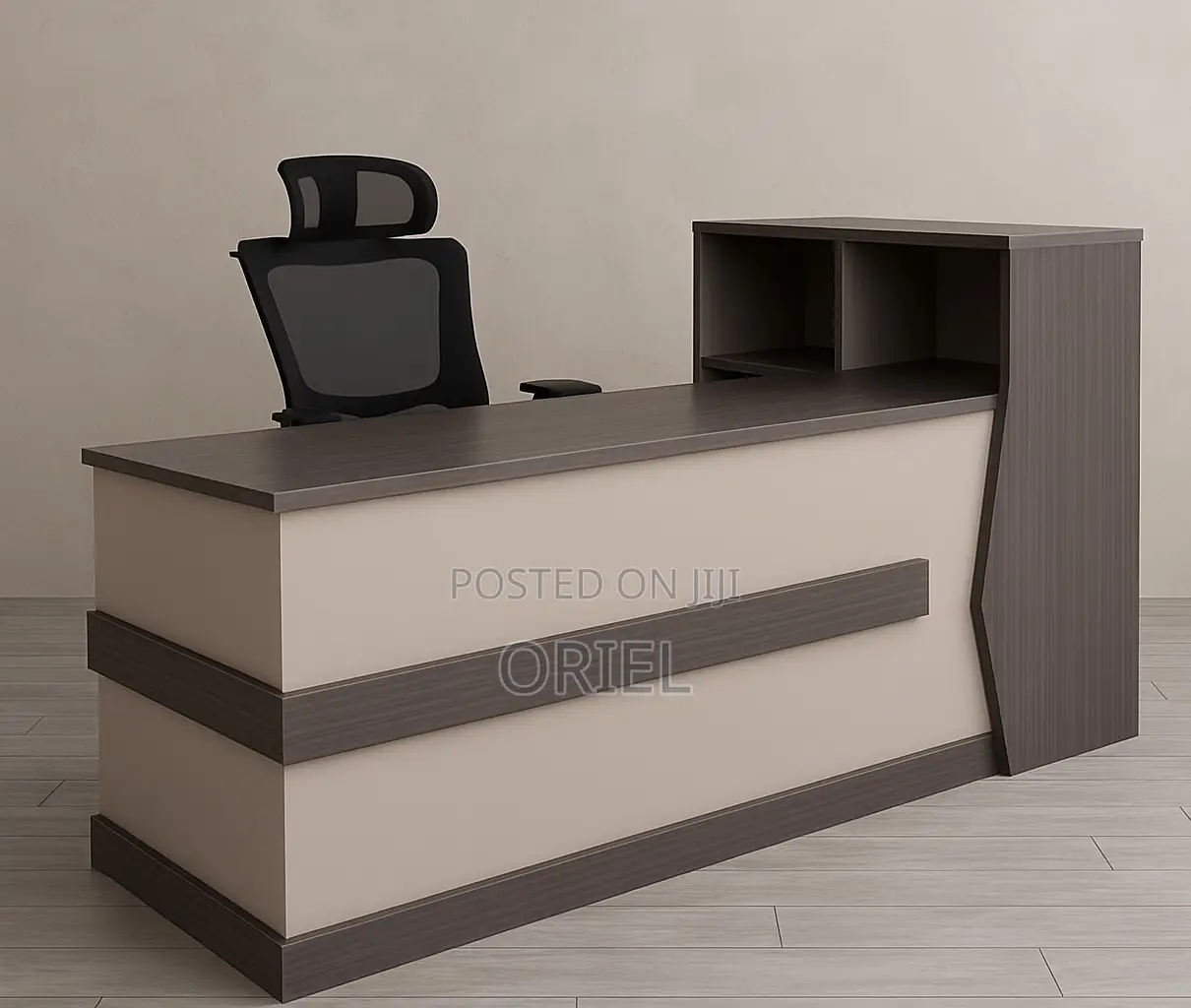 Office Reception Desk : Executive Modern Front Office Reception Desk