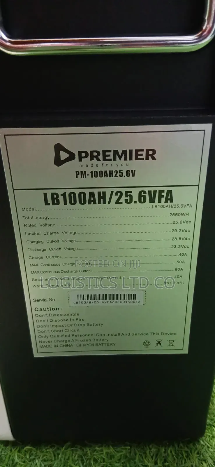 Lithium Battery 100ah 25.6ah Lithium Battery