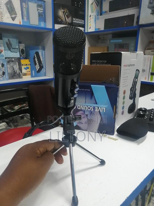 Usb Condenser Microphone With Echo, Volume Button - thumbnail 2