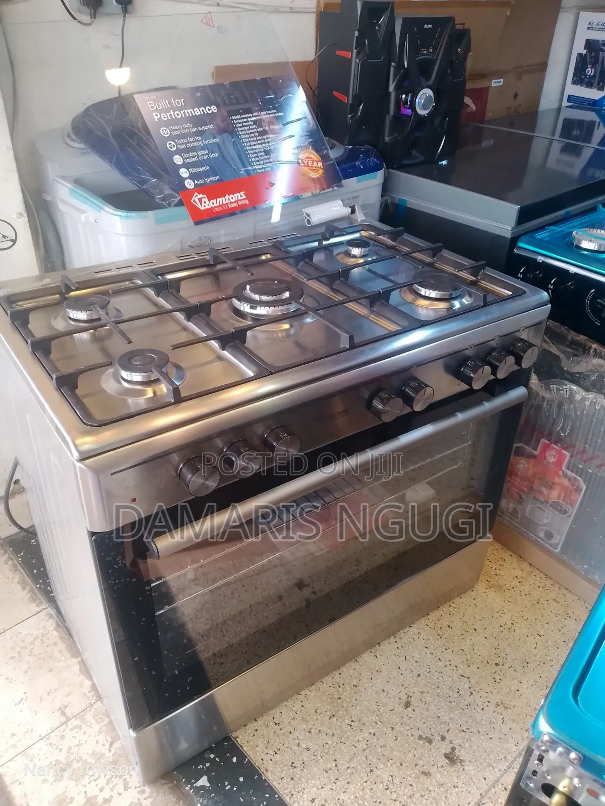 5burner Cooker(Stainless Steel)